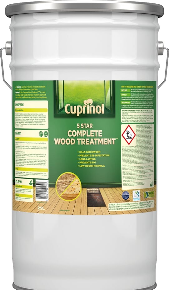 Cuprinol Five 5 Star Complete Wood Treatment (Water Based) All Sizes